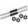 Steel Kurzhantelstangen 45cm aus Chrom von Bad Company Bild 1