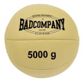 Professioneller Leder Medizinball 5Kg von Bad Company Bild 1