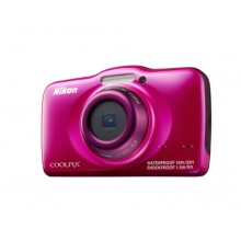 Nikon Coolpix S32 Outdoor Kamera pink Bild 1
