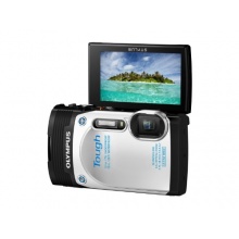 Olympus TG-850 Outdoor Kamera mit 21mm Weitwinkelobjektiv wei Bild 1
