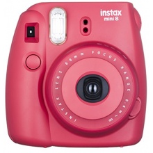 Fujifilm Instax Mini 8 Sofortbildkamera rot Bild 1