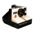 Polaroid 1000 mit Veloursledereinstzen 1970s Sofortbildkamera Bild 1
