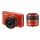 Nikon 1 J2 Systemkamera orange Bild 1