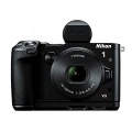 Nikon 1 V3 Systemkamera 18 Megapixel mit 10-30mm Objektiv Bild 1