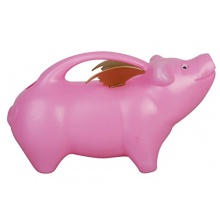 Esschert Design Giekanne, Motiv fliegendes Schwein TG87 Bild 1