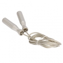 KANGO Springseil 3m Metallgriffe Ummanteltes Metallseil von Meteor Bild 1