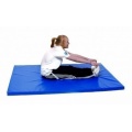 Beemat PVC beschichtete Gym Bodenmatte, Unterlegsmatte, 120x100x5cm Bild 1