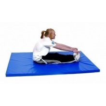 Beemat PVC beschichtete Gym Bodenmatte, Unterlegsmatte, 120x100x5cm Bild 1