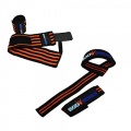 Bodyworks Bodybuilding Set Zughilfen mit Handgelenkbandagen Bild 1