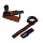 Bodyworks Bodybuilding Set Zughilfen mit Handgelenkbandagen Bild 1