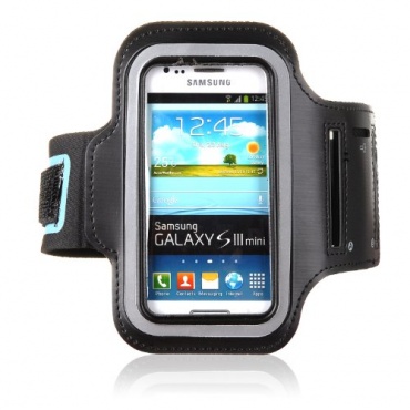 tinxi Neopren Sportarmband Hlle Handytasche Samsung Schwarz Bild 1