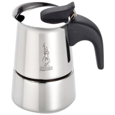 Bialetti MUSA Restyling Edelstahl Design 1 Tassen Espressokocher Bild 1