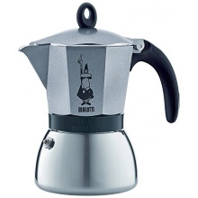 Bialetti: 3 Cup Moka Induction Stove top Espresso Coffee Maker in Anthracite Bild 1