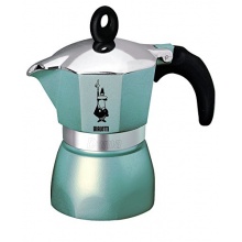 Bialetti Espressokocher Dama Glamour azzura 3 Tassen  Bild 1