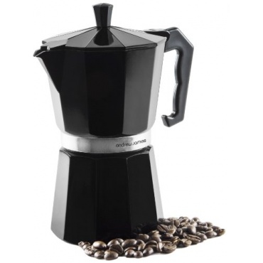 Andrew James - 6 Tassen Espresso, Italienischer Espressokocher Bild 1