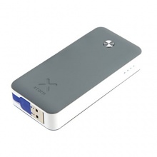 Xtorm Power Bank Air 6000, Anthrazit/Wei/Blau, XB100 Bild 1