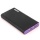 EasyAcc 10000mAh Ultra Powerbank Dual USB 3.1A Schwarz Lila Bild 1