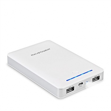 RAVPower 3. Gen 15000mAh 4,5A Externer Akku, wei Bild 1