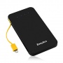 EasyAcc iChoc 5000mAh Akku PowerBank Matt Schwarz Bild 1