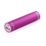 EPCTEK Powerbank mobiler Akku 2600mAh Ladegert pink Bild 1