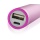 EPCTEK Powerbank mobiler Akku 2600mAh Ladegert pink Bild 4