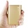 JETech 7800mAh Dual USB Portable Batterie PowerBank Gold Bild 3