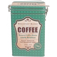 Kaffeedose Nostalgie Retro Stahlblech Coffee Breakfast Blend von Coca Cola Bild 1