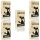 5 x Zwarte Kat Kaffeedose Chat Noir Bild 1