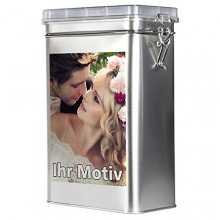 Kaffeedose mit Foto,Text,Motiv,Bild selbst gestalten von PrintPlanet GmbH Bild 1