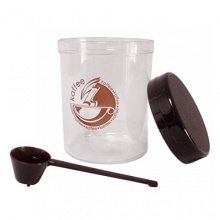 Kaffeedose mit Deckel und Kaffeema von Sonja PLASTIC Bild 1