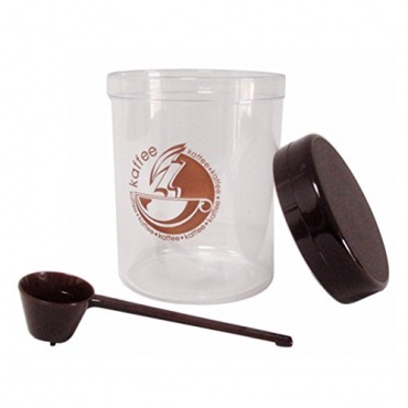 Kaffeedose mit Deckel und Kaffeema von Sonja PLASTIC Bild 1