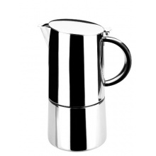 Lacor 62056 Kaffeekanne, Moka edelstahl, 6 Tassen Bild 1