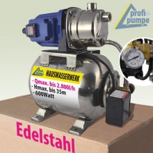 Amur HAUSWASSERWERK JETPUMPE KREISELPUMPE PUMPE SS-600-3 Bild 1