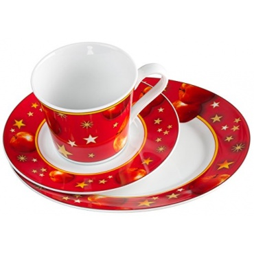 Ritzenhoff und Breker 551600 Kaffeeservice Winterapfel, 18-teilig Bild 1