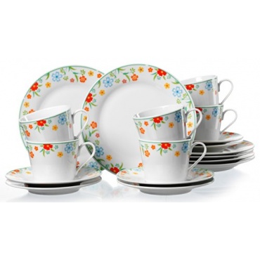Ritzenhoff und Breker 033762 Kaffeeservice Nora, 18-teilig Bild 1
