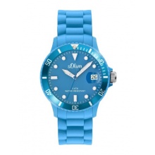 s.Oliver Unisex analoge Armbanduhr Silikon Quarz Bild 1
