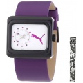 Puma Time Damen analoge Armbanduhr Quarz Leder  Bild 1