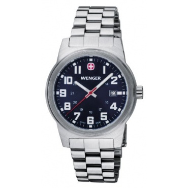 Wenger Damen analoge Armbanduhr Analog Quarz Edelstahl  Bild 1
