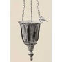 Blumenampel Katrina Metall grau L 92 cm Bild 1