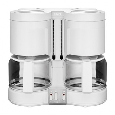 Krups KM8501 Doppel-Kaffeeautomat Duothek Plus, Kombiautomat Kaffee,Tee Bild 1