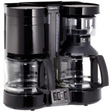 KRUPS F46442 SW KAFFEEAUTOMAT DUOTHEK PLUS Kombi-Kaffeemaschine Bild 1