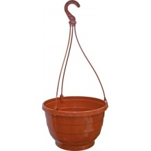 TESTRUT - Blumenampel Komet terrakotta 25 cm Bild 1