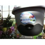 Plastia Schumm Mareta 25cm Antrazit/Grau Blumenampel Bild 1