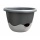 Plastia Schumm Mareta 25cm Antrazit/Grau Blumenampel Bild 3