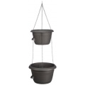 Plastia 1808530024 Blumenampel Siesta Duo Bild 1