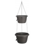 Plastia 1808530024 Blumenampel Siesta Duo Bild 1