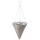 Blumenampel Weidekorb mit Kette im 2er Set Bild 1
