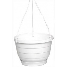 RS 11408 Blumenampel Komet 20 cm weiß Bild 1
