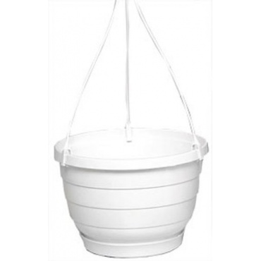 RS 11408 Blumenampel Komet 20 cm wei Bild 1