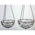 crafts & design 2er Set Blumenampel 35 und 30 cm Bild 1